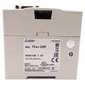 FX3U-32DP Mitsubishi MELSEC PLC haberleşme ağ modülü analog denetleyici fx3u32dp CCLink cpu programlanabilir mantık denetleyicisi