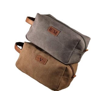 男性用ギフトバッグ最新パーソナライズ防水トイレタリーバッグ - Product Image 1