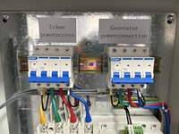 Armoire de Commutation Automatique Triphasée (ATS) à Double Alimentation pour Applications Municipales et Industrielles, Classe IP66, pour Générateur