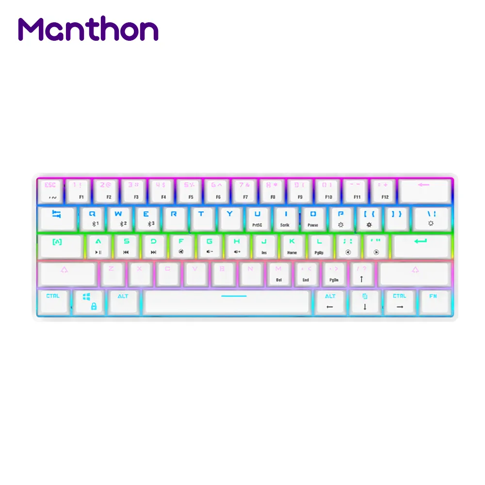 Multifunctionele Anne Pro En Mous Backlit Tastatur Mechanische Gaming Toetsenbord