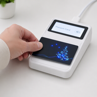 Carte de membre professionnelle sans contact NFC avec logo personnalisé, en PVC LED, format CR80, protocole ISO 14443A