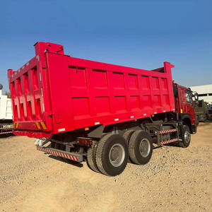 Camión Volquete Diésel SINOTRUK HOWO 6x4 Usado, con Volante a la Izquierda, 10 Ruedas, 371HP, Camión Pesado para Transporte Minero - Product Image 1