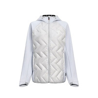 Veste en duvet hybride extensible et chaude au design personnalisé pour hommes, imperméable et réversible pour la randonnée en plein air, nouvelle tendance