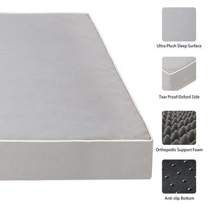 Vente en gros personnalisé xl doux gris clair orthopédique pour <span class=keywords><strong>chien</strong></span> matelas pour animaux de compagnie pour grands chiens lavable en peluche mousse à mémoire de forme lit pour <span class=keywords><strong>chien</strong></span> - Product Image 3