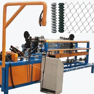 Hbfl India Volautomatische Onderdelen Fabricage Prijs Diamant Pvc Draad Mesh Chain Link Fencing Netto Making Machine In App
