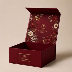 Boîte cadeau personnalisée avec fermeture magnétique, logo rigide pour l'emballage de vêtements, t-shirt avec insert en mousse, boîte en carton de luxe - Product Image 2