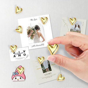 Imanes Decorativos 3D con Forma de Corazón para Refrigerador, Pizarra, Armario, Hogar y Oficina - Product Image 2