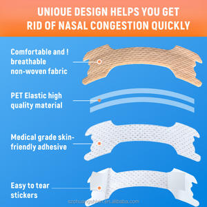 CSX Customized Die Cut <strong>Anti</strong>-<strong>snoring</strong> <strong>Nasal</strong> Strip Single-Sided Acrylic Polyester Waterproof Packing Cartons Sleep Improvement - Product Image 4