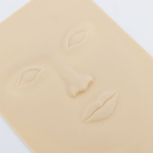 Peau d'entraînement 3D en silicone souple pour tatouage, maquillage permanent, microblading, sourcils et eye-liner - Product Image 4