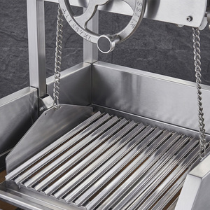 <span class=keywords><strong>Parrilla</strong></span> <span class=keywords><strong>Argentina</strong></span> Estilo Santa María de Acero Inoxidable Premium con Altura Ajustable y <span class=keywords><strong>Parrilla</strong></span> de Carbón - Product Image 1