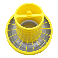 Mangeoire automatique en plastique pour poulets, canards, oies, oiseaux, cailles, pigeons, 9L, 12L, 20L, 22L, seau d'alimentation pour volailles