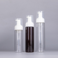Bouteille mousseuse transparente de haute qualité de 100 ml, 150 ml, 180 ml, 200 ml, 250 ml pour savon liquide, fournie directement par l'usine