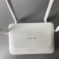 Router WiFi 5 Dual Band AC1200 Ruijie RG-EW1200 Bekas, 4 Antena, Port RJ45, Mendukung WISP Repeater dan Jaringan Mesh