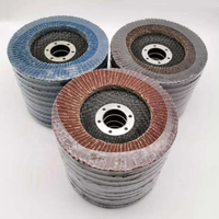Disque à lamelles abrasif flexible en zircone haute dureté 100mm/115mm pour ponçage et polissage du bois, du métal et de l'acier inoxydable, OEM ODM