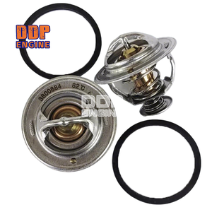 เทอร์โมสตัทเครื่องยนต์ดีเซลสำหรับเครื่องจักรก่อสร้าง 3800884 C6004216120 สำหรับคัมมินส์ B3.3 QSB3.3 - Product Image 2