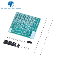 Kit de pratique de soudure SMT SMD pour carte de circuit imprimé DIY TZT, kit de formation aux compétences électroniques, 77 composants