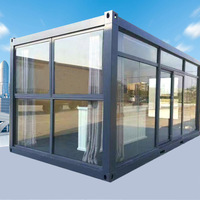 OEM 20 pieds 40 pieds prix raisonnable maison préfabriquée en conteneur d'habitation villa de luxe pack plat maison cabine mobile avec salle de bain