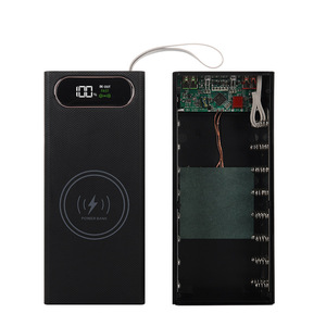 DIY Power Bank <strong>Case</strong> 18650 Battery Holder Kit 22.5W PD QC4.0 Fast Charge 15W <strong>Wireless</strong> <strong>Charging</strong> Digital Display Power Bank Shell - Product Image 3