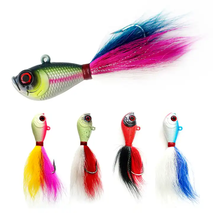 Seasky Jig Head Lead Bucktail 1OZ