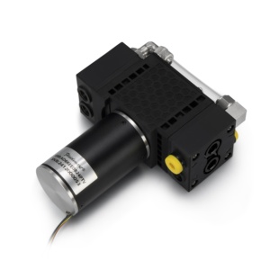 24VDC không chổi than Micro Air bơm hút chân không tiếng ồn thấp Micro hoành bơm dòng chảy ổn định khí mẫu bơm cho hóa dầu phát hiện khí - Product Image 1