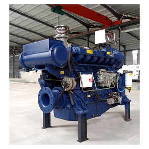 Tàu Thuyền điện nước biển làm mát bằng 200HP 250HP 300hp 400hp 450hp 500hp weichai cumins <span class=keywords><strong>Marine</strong></span> Máy phát điện diesel 400kw - Product Image 3