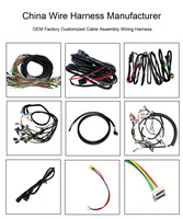 Harness Kabel Listrik Kustom SM 2.54 mm Konektor 8pin ke Harness Kabel Tembaga Listrik Dupont Female