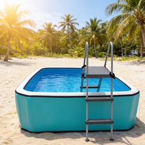 <span class=keywords><strong>Piscina</strong></span> <span class=keywords><strong>Gonfiabile</strong></span> in Materiale Drop Stitch, Pieghevole, Fuori Terra, per Uso Commerciale - Product Image 5