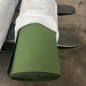 Toile de bâche robuste verte 100 % polyester enduite de silicone, imperméable, anti-déchirure, résistante à l'usure, pour l'extérieur, l'industrie, les tentes et les camions - Product Image 5