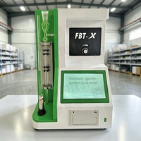 Appareil automatique d'analyse de la perméabilité à l'air de Blaine, écran tactile numérique, analyseur de surface spécifique pour poudre de ciment, ASTM C204