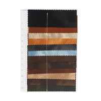 Carnet multicolore vintage en similicuir PU style peau de mouton avec tissu effet nuage tie-dye résistant à l'abrasion de 0,7 mm d'épaisseur
