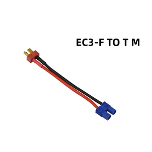 Cable adaptador EC3 a conector T, cable de 14AWG, conector de conversión de batería para modelo RC - Product Image 2