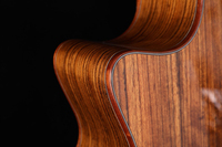 OEM/ODM Offre Spéciale Guitare acoustique en épicéa massif/noyer 41 pouces-Instruments de musique et instruments à cordes