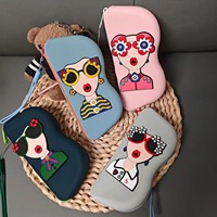 Bolsa de Almacenamiento Multiusos de Silicona Personalizada OEM, Estuche para Gafas con Cierre, para Viajes, Fábrica con Certificación BSCI ISO9001, Venta al Por Mayor