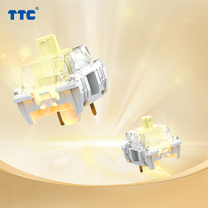 สวิตช์สัมผัสแบบเส้นตรง TTC <span class=keywords><strong>Mojin</strong></span> แรงกด 42+20/-10gf หน้าสัมผัสทองคู่ อายุการใช้งาน 80 ล้านครั้ง คีย์บอร์ดเกมมิ่งแบบกลไก - Product Image 5