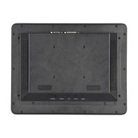 12,1 inç IP65 Su Geçirmez Kapasitif Dokunmatik Endüstriyel Monitör, Gömülü Panel Montajlı, 1024x768, Intel I5/i7 Uyumlu, ROHS