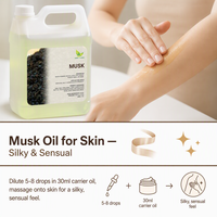 Huile essentielle de musc arabe riche et aromatique pour les soins de la peau et des cheveux, parfum, aromathérapie et diffuseur, vente en gros, approvisionnement en vrac, USDA