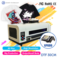 Impresora DTF de Alta Velocidad A3, Impresora DTF de 30 cm para Producciones Rápidas, Máquina de Transferencia de Calor DTF A3