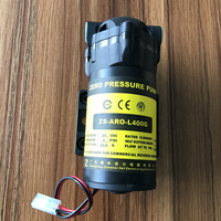 Pompe à eau à diaphragme pour machine à eau domestique, série 50GPD 75GPD 100GPD 200GPD 400GPD RO, rehausseur automatique à aspiration