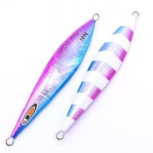 Señuelo de Pesca, Jig Metálico <span class=keywords><strong>Rector</strong></span> de 210g, Señuelo de Pesca de Lanzamiento Lento, Señuelo de Pesca de Plomo con Diseño de Cebra Brillante - Product Image 1