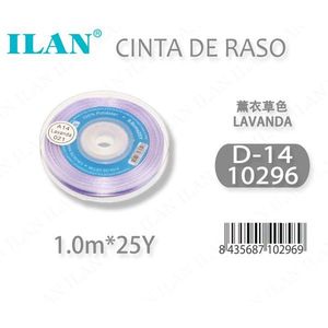 Nastro in Raso Ilan 1.0m 25Y Lavanda D-14 - Product Image 1