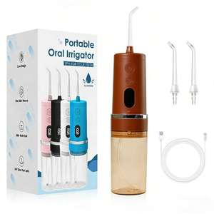 <span class=keywords><strong>Irrigador</strong></span> <span class=keywords><strong>Bucal</strong></span> <span class=keywords><strong>de</strong></span> 40 PSI con Modo <span class=keywords><strong>de</strong></span> <span class=keywords><strong>Baja</strong></span> Presión, Hilo Dental Acuático Suave para Encías Sensibles - Product Image 2
