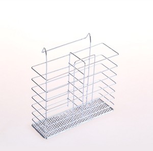 Multipurpose Kitchen Dish <b>Rack</b> 2-Tier S Shape Dish Drainer <b>Rack</b> with Utensil Holder Metal <b>Plate</b> Storage <b>Rack</b> - Product Image 2