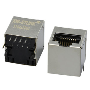 Conector Modular RJ45 de Puerto Único con <span class=keywords><strong>Entrada</strong></span> Superior, Conector Hembra RJ45 de 8 Pines, Conector <span class=keywords><strong>Ethernet</strong></span> Vertical RJ45 - Product Image 2