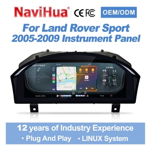 Navihua <b>for</b> Land Rover Range Rover Sport Discovery 3 2005-2009 <b>Car</b> LCD Dashboard Auto <b>Speedometer</b> Linux System Carplay Cluster - Product Image 1