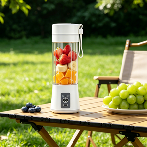 Mini Licuadora Portátil Recargable USB de 380 ml para Gimnasio y Viajes, Prensa de Frutas Personal - Product Image 2