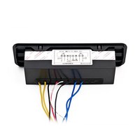 Controlador de Temperatura Digital Programable de Panel Grande y Doble Ventana KT-502, Gestiona el Compresor y la Congelación