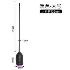 Vibromasseur électrique en silicone en forme d'œil de cheval, diamètre 5 mm, rechargeable par USB, pour adultes - Product Image 1