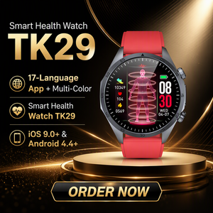 Reloj Inteligente con Monitor de Sueño CES, ECG, Grasa Corporal, IMC, Frecuencia Cardíaca 24/7, SpO2, Monitoreo de Salud para Mujeres y Hombres - Product Image 1