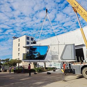 Capsule spatiale intelligente futuriste, isolation acoustique, chauffage au sol, maison haut de gamme B&B, site touristique, nouveau soleil - Product Image 1