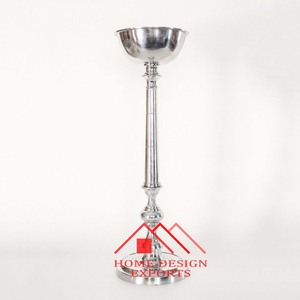 Pedestal Flower Bowl Florero para centros de mesa de boda y decoración del hogar 2024 Última decoración para hoteles y restaurantes Best Seller - Product Image 6